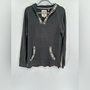 Third & Army Pullover Grey Hoodie Sweatshirt NWT Small